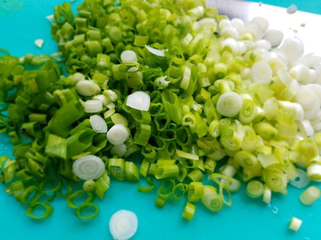 Sliced Scallions