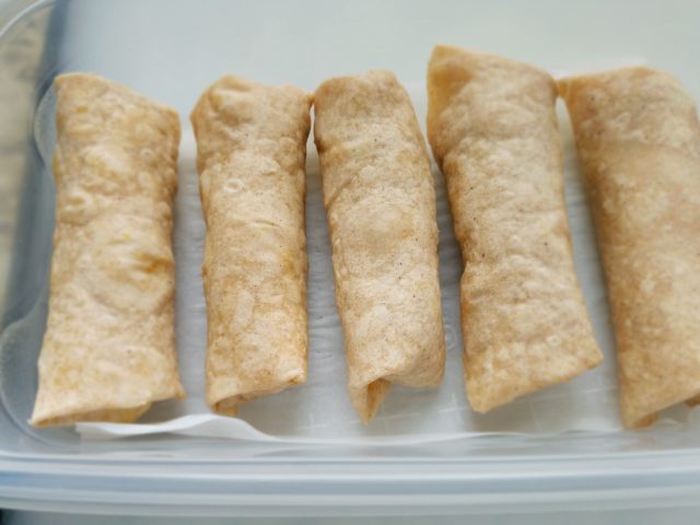 Gluten Free Rolls ready for the freezer