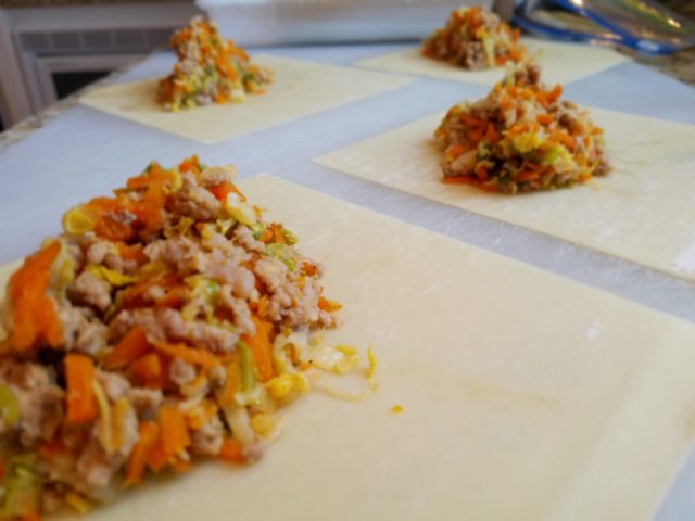 Going for four at a time, work fast