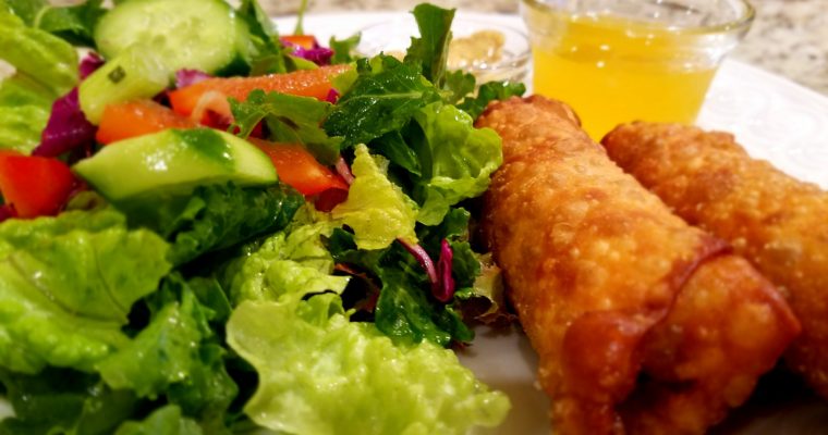 Shrimp or Pork Egg Rolls