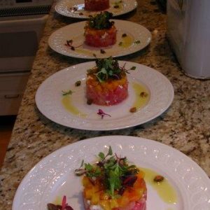 Beet and Goat Cheese Salad with Pistachios1